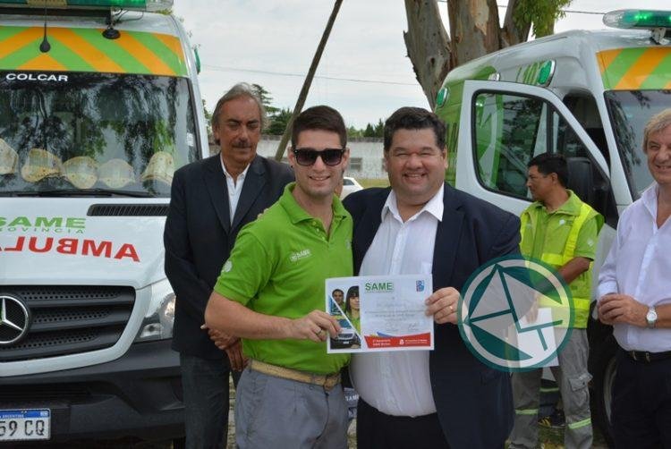 En el primer aniversario de funcionamiento del SAME Nedela destacó la importancia de este servicio para la comunidad