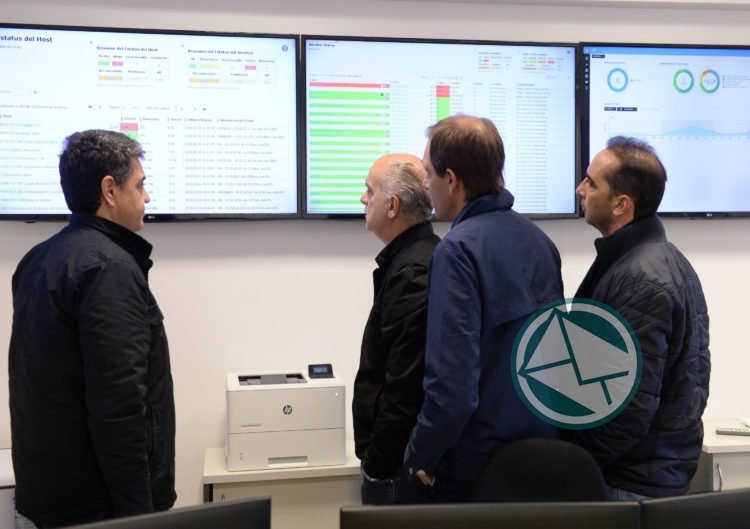 Garro recorrió y analizó los retenes hidráulicos de Vicente López Garro recorrió y analizó los retenes hidráulicos de Vicente López