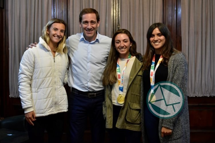 Garro recibió a deportistas que participaron de los Juegos Olímpicos de la Juventud Garro recibió a deportistas que participaron de los Juegos Olímpicos de la Juventud