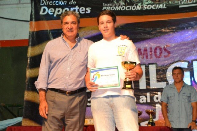 Premio Olmi Filgueira Ganador Pesca Martiniano Stremi