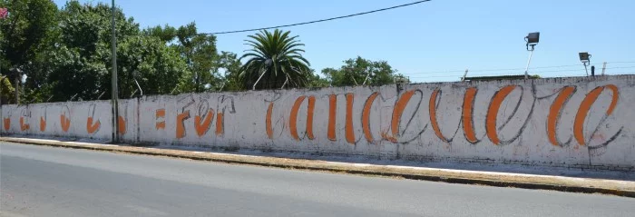 El sciolismo pintando de naranja a #Ensenada FER