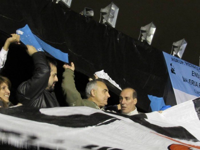 Militantes del FR encolumnado a Ángel Celi se movilizaron al acto de Sergio Massa en Vélez 11209607 1579628932305707 6836847463417952668 n