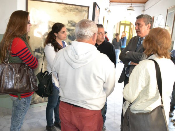 Recorrida de @QuiqueSlezack sobre las obras de remodelación inte gral de “Casa de Cultura”