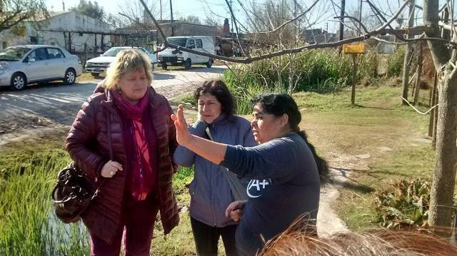 Graciela Iturraspe precandidata legislativa por el Frente Popular visitó #Berisso Graciela Iturraspe precandidata legislativa por el Frente Popular visitó #Berisso