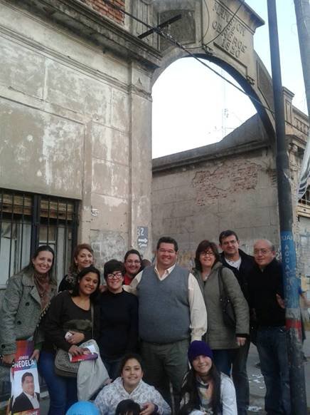 @NEDELA2015 recorrió la calle Nueva York de #Berisso promete sacarle brillo