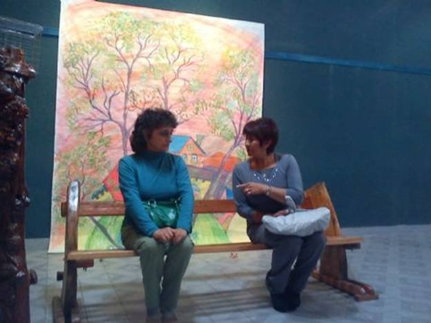 Presentación de la obra "Dos mujeres sentadas en un banco de plaza" en Casa de Cultura de #Berisso