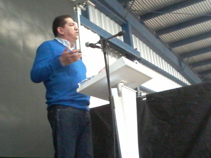 @RamonGaraza almorzó con empresarios cerrando su campaña a las #PASO en #Berisso