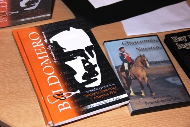 Presentación del libro "Baldomero" en Ensenada