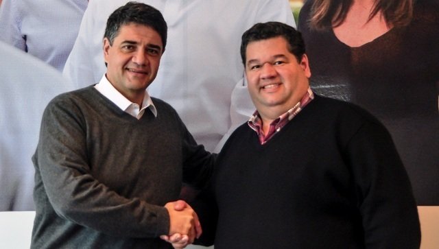@NEDELA2015 se reunió con el Intendente PRO de Vicente López @jorgemacri
