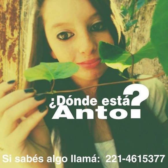 Sigue la búsqueda desesperada de #AntonellaHerrera y la @FULaPlata este jueves 1/10 acompaña a la Fiscalía