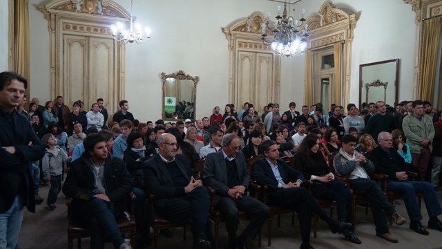 @CarlottoKibo brindó una charla sobre "Derechos Humanos y Proyec to Nacional" junto a @PabloBruera