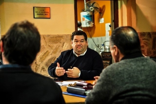 Nedela se reunió con el Sindicato de Trabajadores Municipales de Berisso