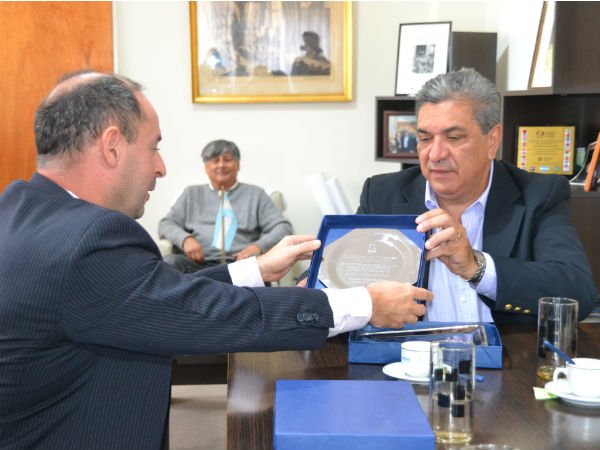 @QuiqueSlezack recibió a autoridades de la AMIA