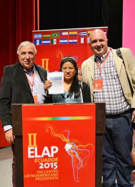 Encuentro Latinoamericano Progresista en Ecuador apoyó a la fórm ula del FpV