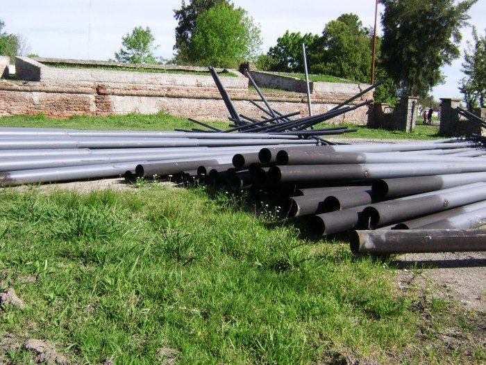 Fuerte Barragán: Un corralón de materiales municipales