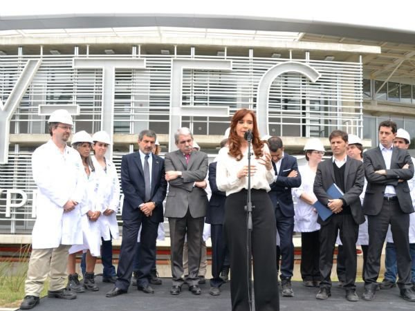 La Presidenta Cristina Fernández de Kirchner recorrió YTEC