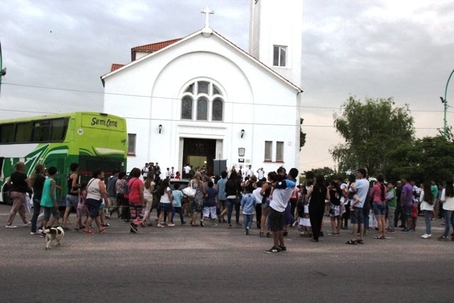 Día de la Virgen Católica en Punta Lara Día de la Virgen Católica en Punta Lara