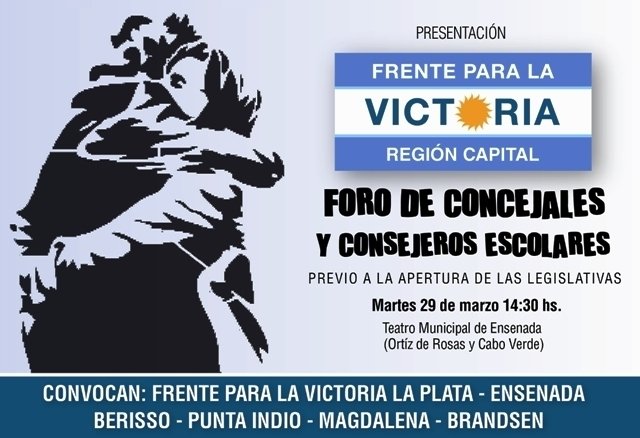 Liderado por Secco se lanza en Ensenada el FpV Región Capital