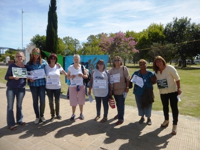 Jornada de lucha en el día de la mujer trabajadora