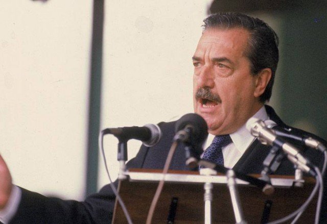 Alfonsín y un mensaje a su papá