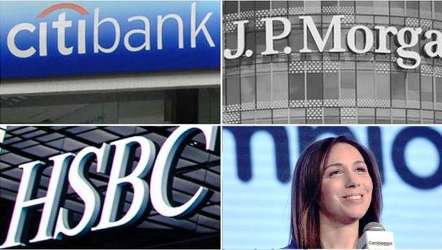 Citi, HSBC y JP Morgan, los bancos de Vidal
