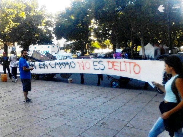 La Plata, no son un gremio fuerte son los pobres, "los indeseados"