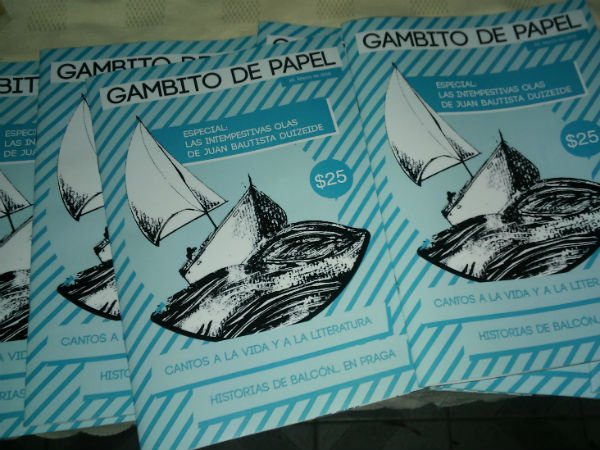 Se presentaron las revistas culturales "Malga" y "Gambito de papel"