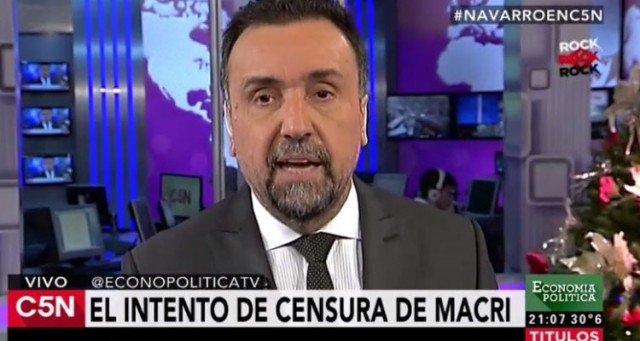 Repudio a la "censura" a Navarro y a todos