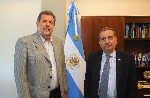 Elustondo y Barañao con agenda entre Provincia y Nación