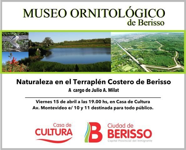 Charla sobre el Terraplén Costero