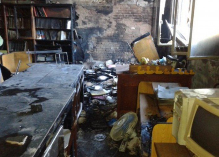 Escuela 3: Un incendio que se podría haber evitado