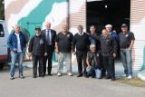 Visita en Ensenada de Veterano condecorado con la "Cruz al Heroico Valor" en Malvinas