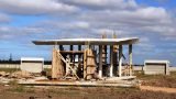 El Cementerio Municipal ensenadadense a media obra