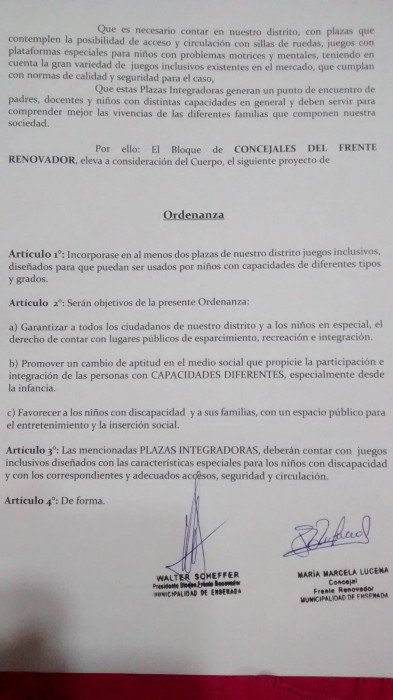 Piden juegos inclusivos en plazas de Ensenada Piden juegos inclusivos en plazas de Ensenada