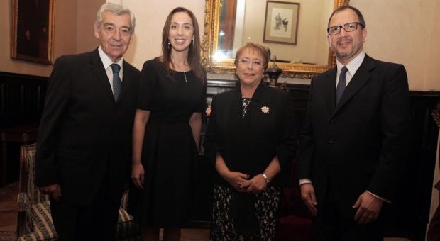 Vidal viajó a Chile con el objetivo de atraer inversiones para la Provincia