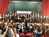 Se presentó la Orquesta Sinfónica Municipal junto al Coro “Cantoría Ars Nova”