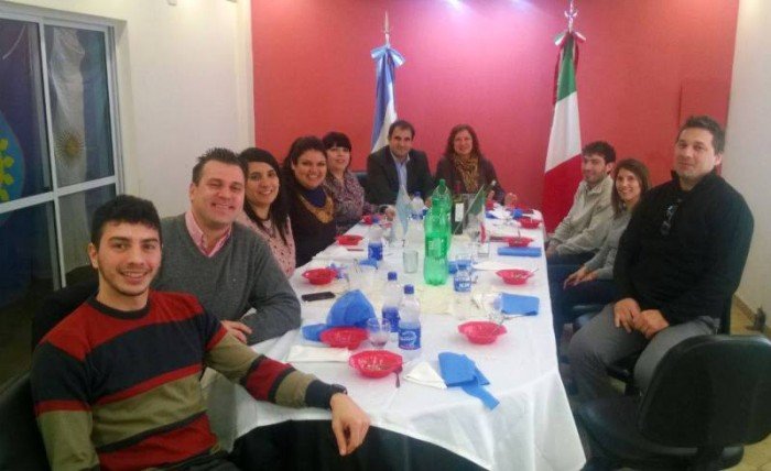 Almuerzo de camadería al Director Nacional de Pluralismo y Multiculturalismo en la Sociedad Italiana