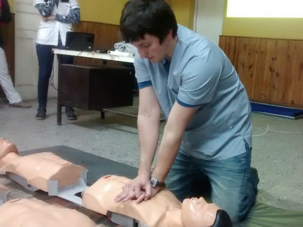 Se realizó la clínica sobre “Nociones en Reanimación Cardiopulmonar”