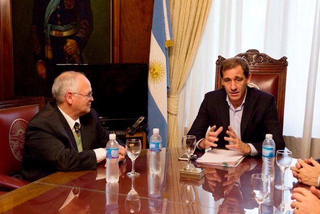 Dodds se reunió con Garro para potenciar el desarrollo portuario local