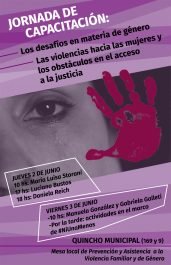 Jornada de Capacitación Violencia de Género