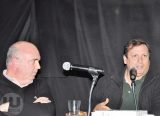 Brienza dió charla debate en el día del periodismo en el PJ local