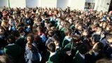 Unos 900 alumnos de cuarto grado prometieron lealtad a la Bandera en Ensenada