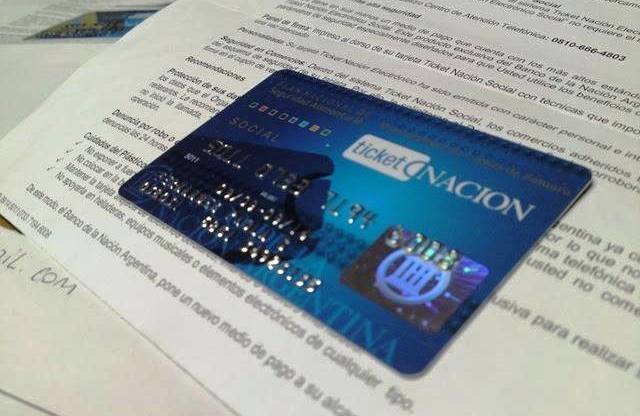 Último operativo para cambiar las tarjetas de Seguridad Alimentaria