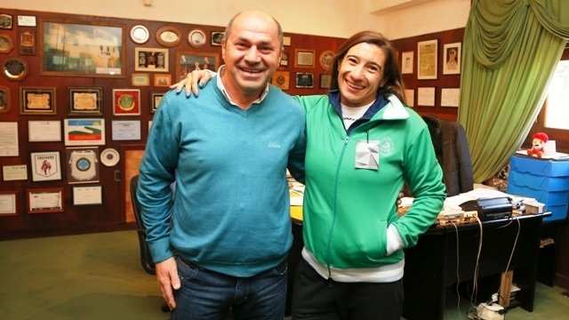 Ameghino visitó a Secco antes de su viaje a Rio 2016 Ameghino visitó a Secco antes de su viaje a Rio 2016