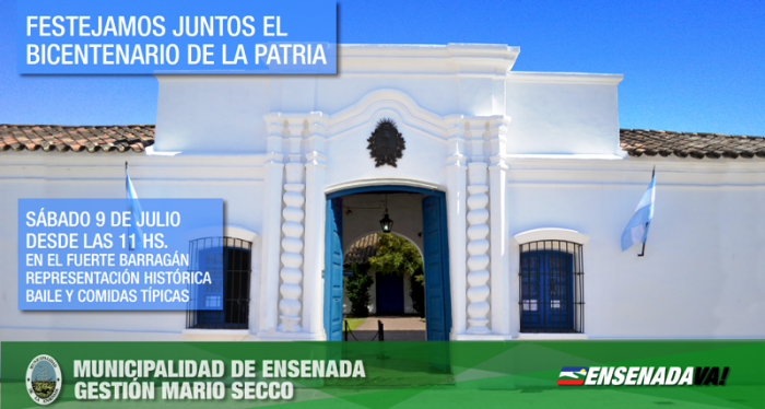 Al Fuerte Barragán a celebrar el Bicentenario