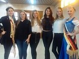Nedela participó de la elección de la Reina de la Colectividad Alemana