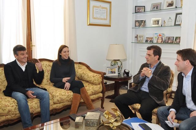 El apoyo de Vidal al intendente de Hurlingham tras las amenazas recibidas FOTO 1- MEV CON ZABALETA