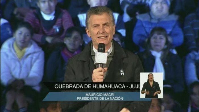 Macri: “Encontramos un Estado saqueado”