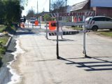 Bacheo en Rotonda Favaloro y Avenida Génova