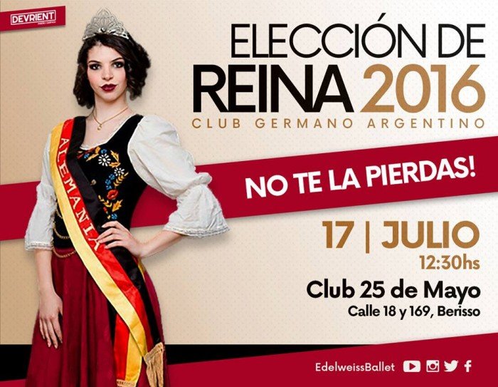 Coronación de la Reina de la Colectividad Alemana